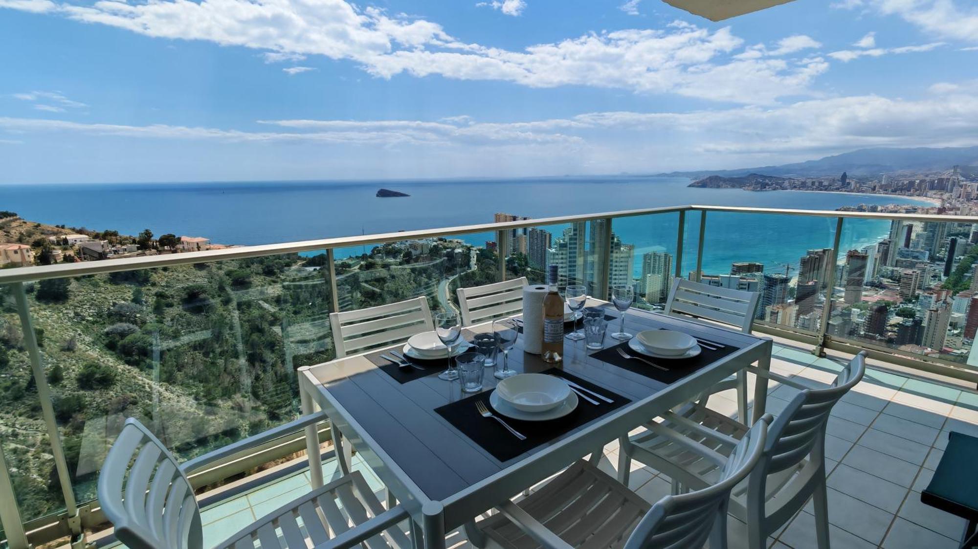 Benidorm High Rise Apartments - Sea Views - Torre Lugano Eksteriør billede