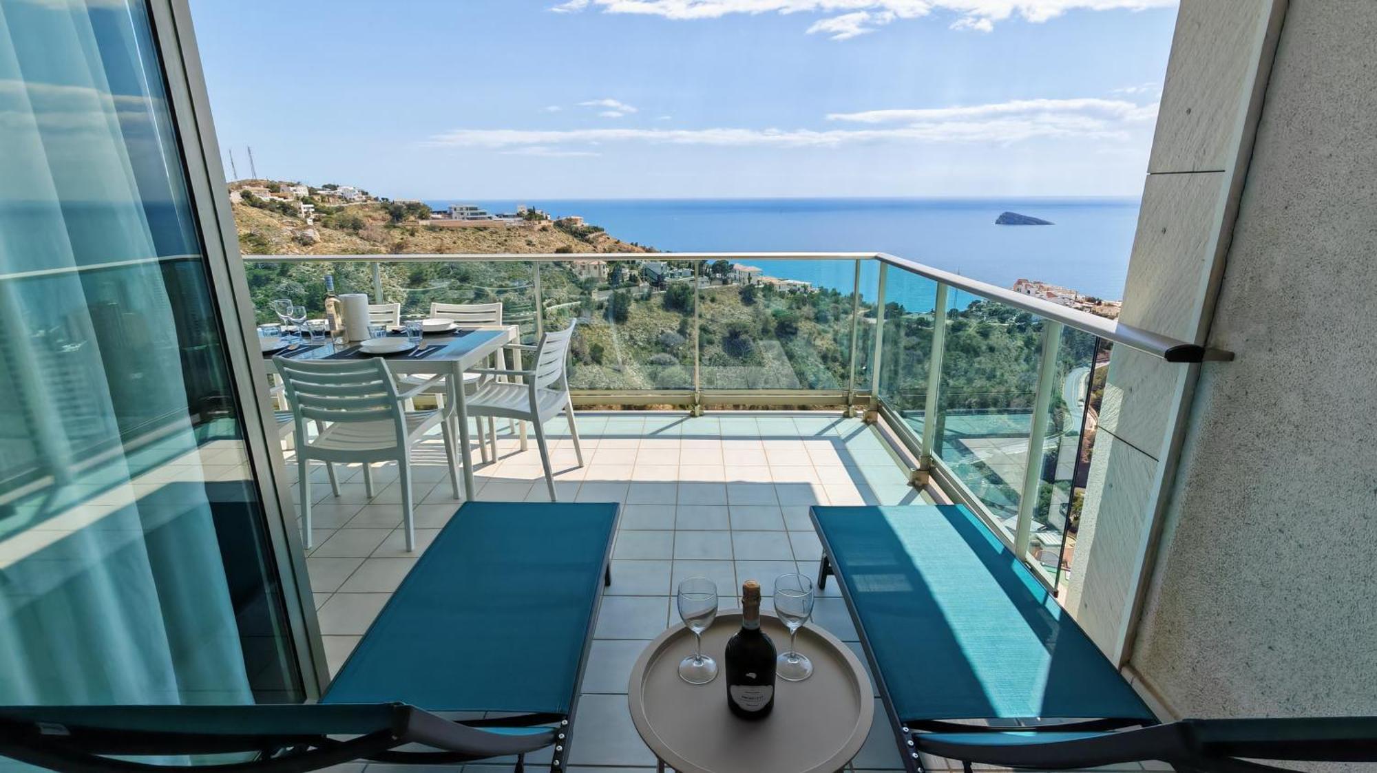 Benidorm High Rise Apartments - Sea Views - Torre Lugano Eksteriør billede